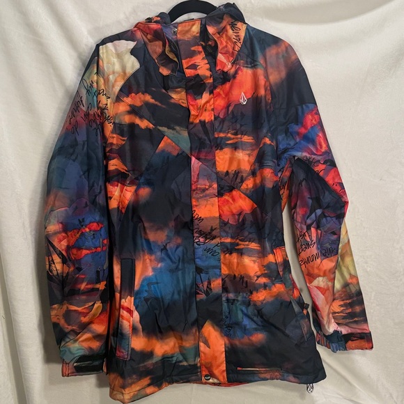 Volcom Jackets & Blazers - Volcom Women's Multicolor Ski Jacket Nimbus Iconic snow shell